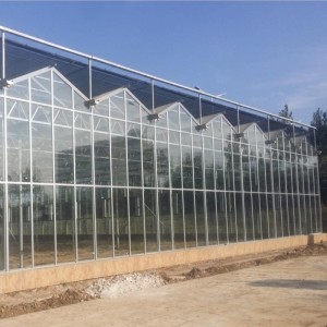 【蔬菜大棚 玻璃板温室建造 瀚海玻璃智能温室温室、大棚